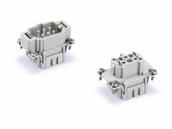 6-pin male and female core