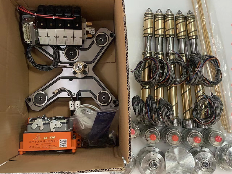 Five-point needle valve system