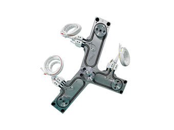 Three-point needle valve system